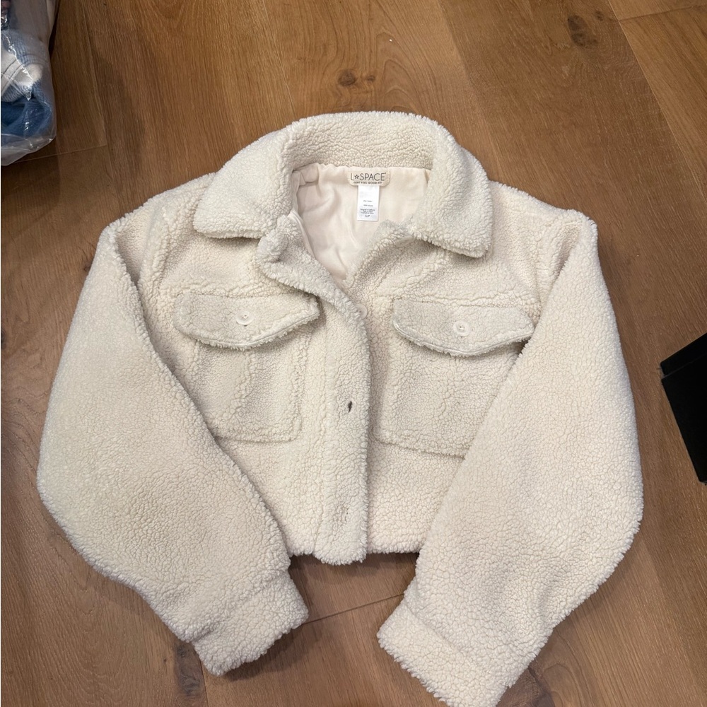 LSpace Sonoma Sherpa Cropped Jacket - Picture 5 of 7
